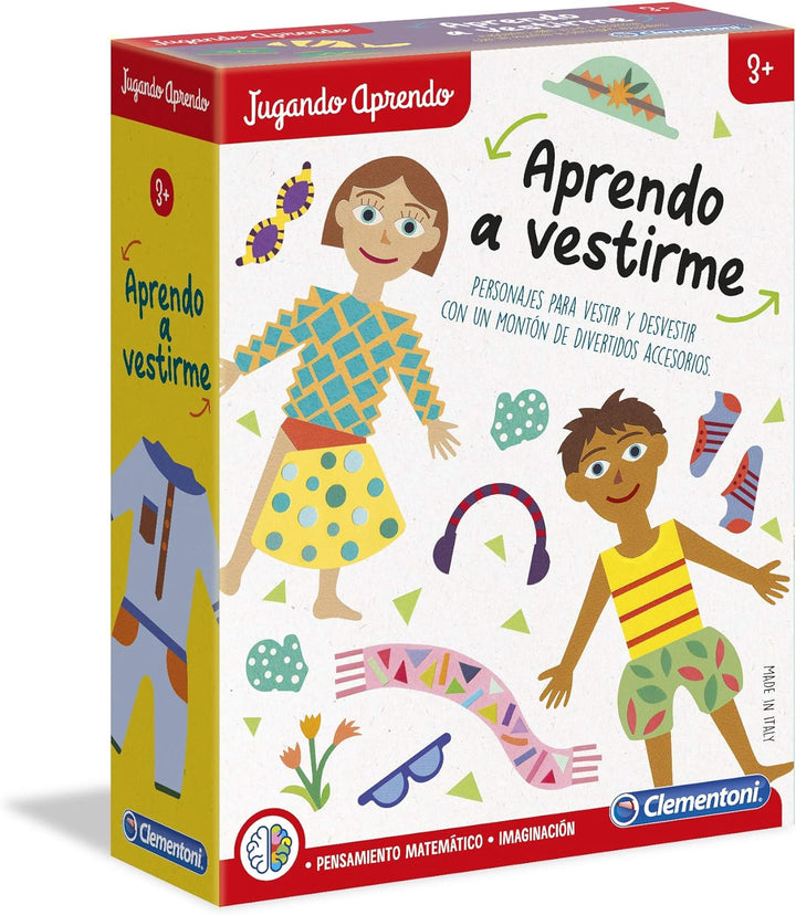 Juego Didáctico Para Niños Aprendo A Vestirme Para Niños