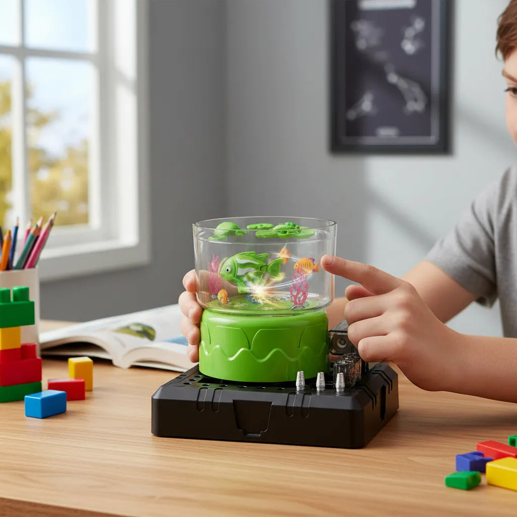 Experimento STEM Acuario Asombrosos Niños