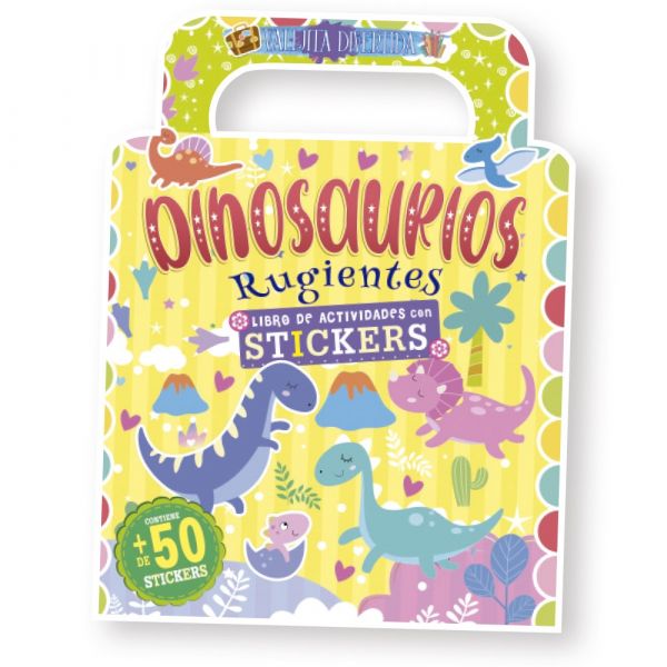 Libro Didáctico De Dinosaurios Actividades Niños