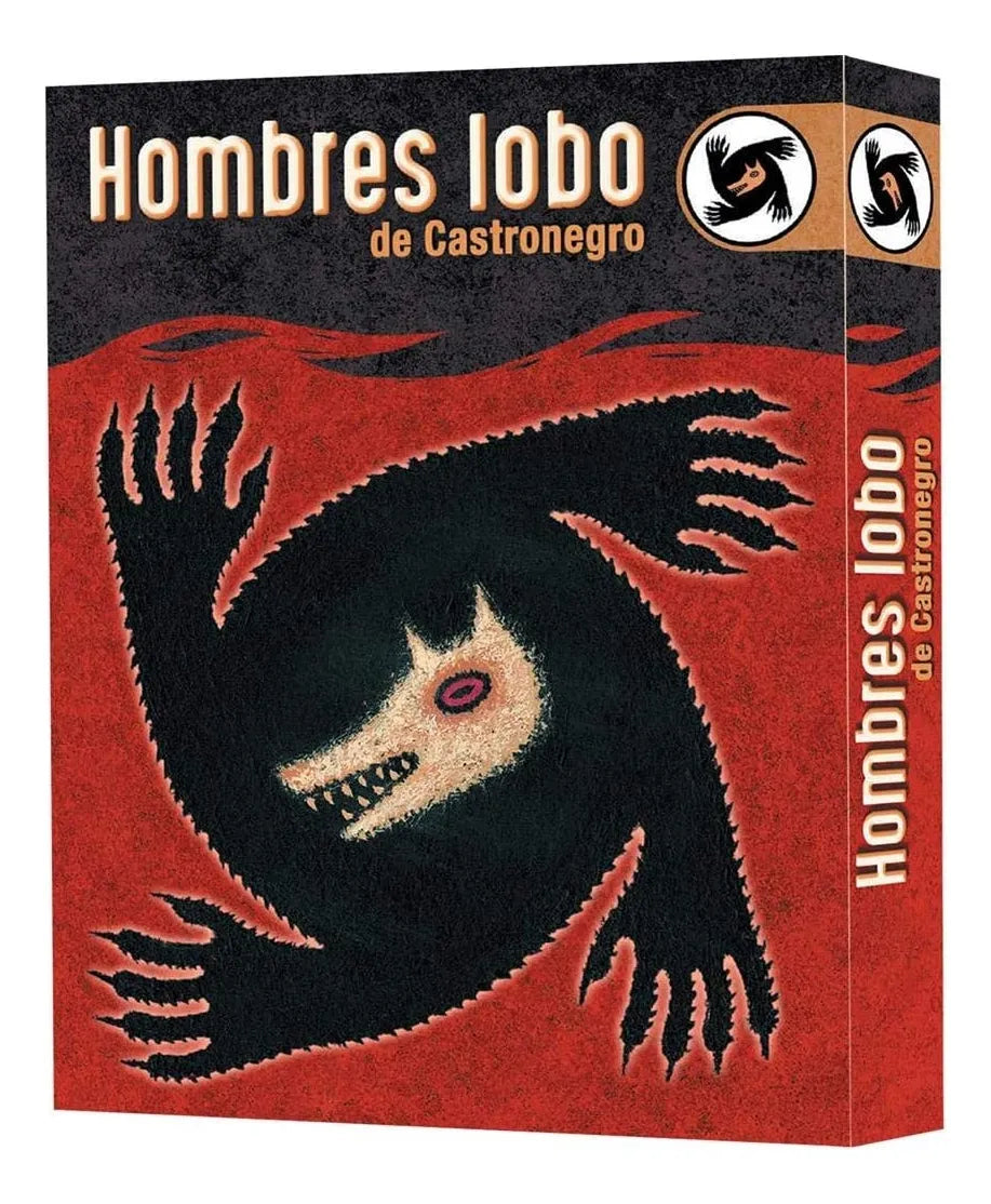 Juego De Mesa Hombres Lobo De Castro Negro