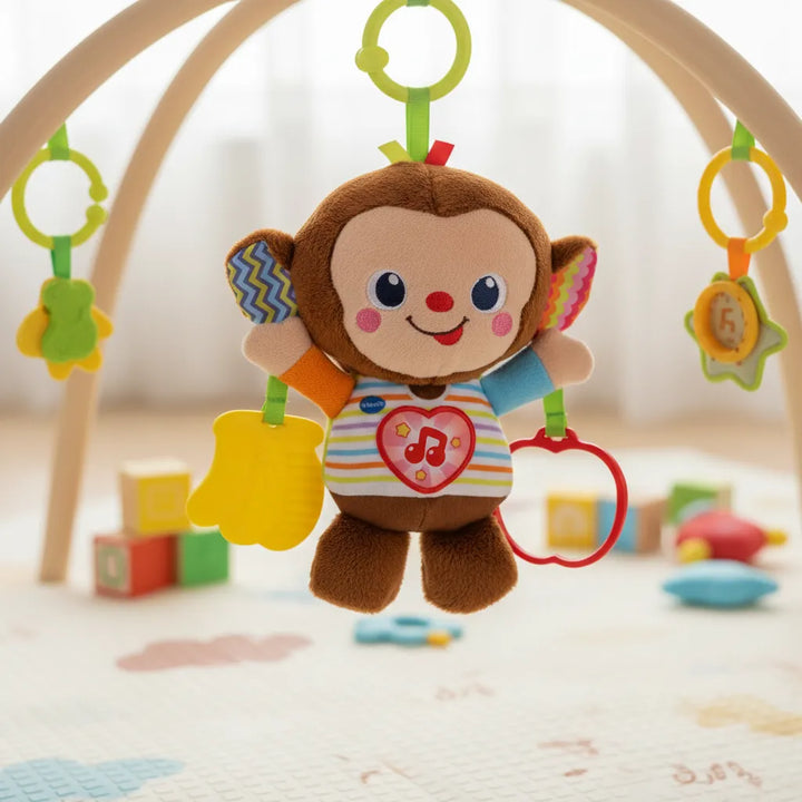 Juguete Estimulación Monito Bebé Para Bebés