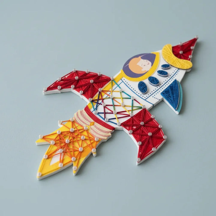 Set Arte Y Diseño Con Hilos El Espacio