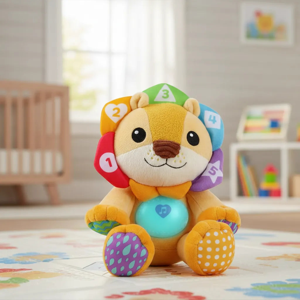 Juguete León Con Luces Y Sonidos Para Niños