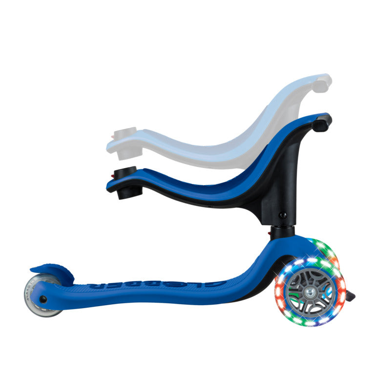 Patineta Evolutivo Globber 3 En 1 Azul Para Niños
