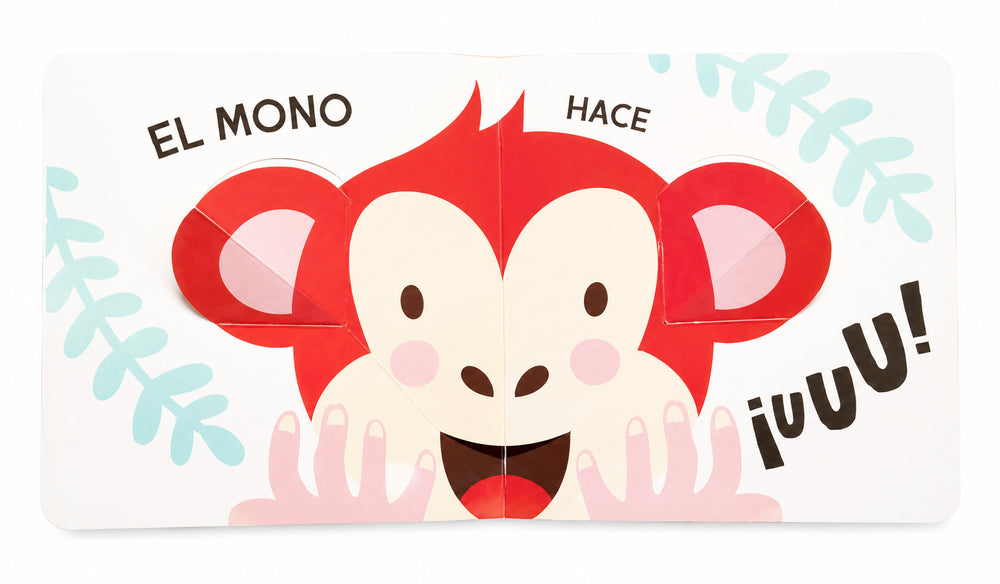 Libro Educativo Mini Pop Up La Selva Interactivo Para Niños