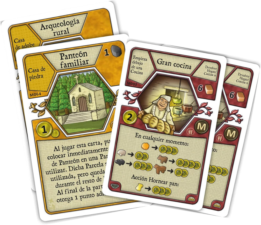 Juego De Mesa Agrícola Bosques Y Cenagales Expiación Niños