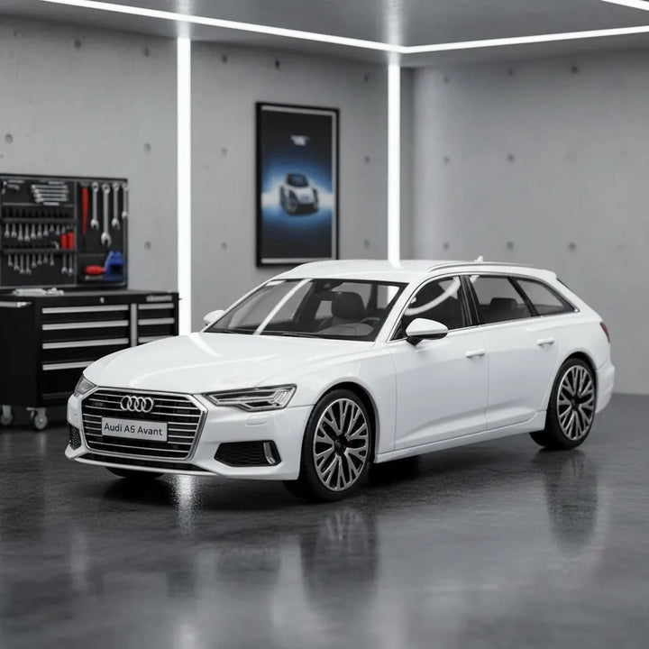 Carro Coleccionable 1/43 Bburago Audi A6 Avant Blanco