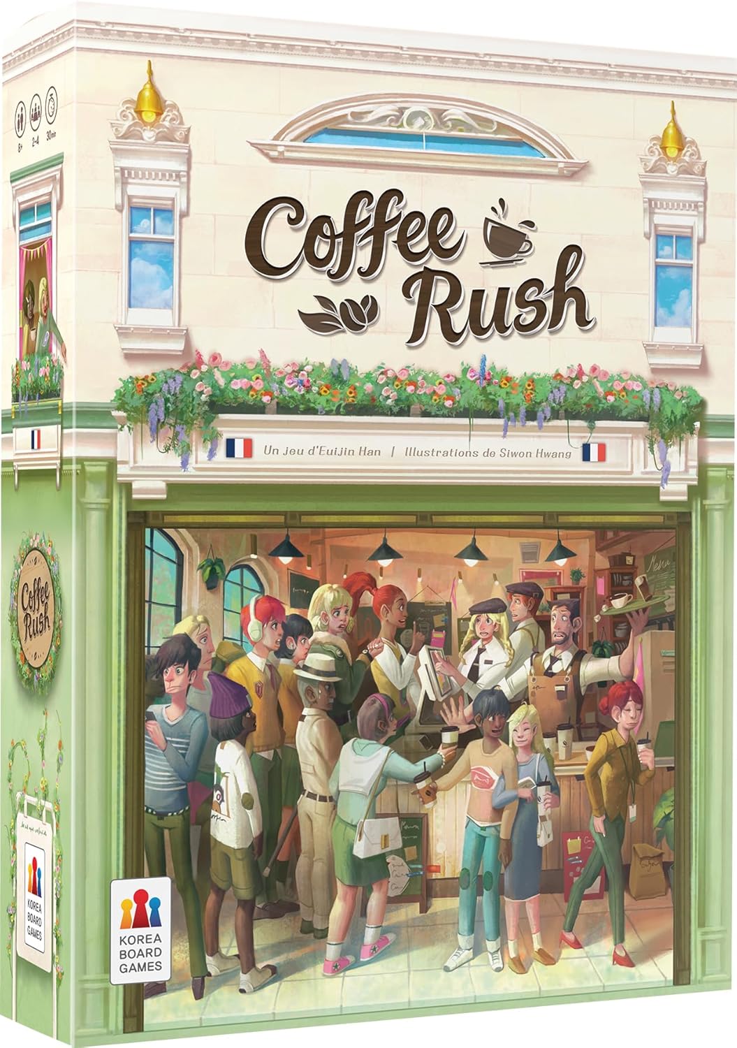 Juego De Mesa Coffee Rush Estrategia Niños