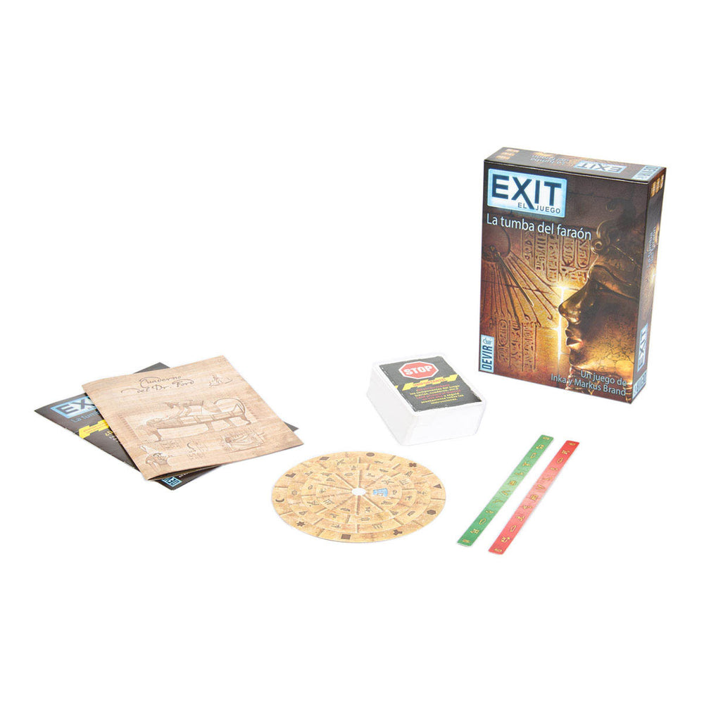 Juego De Mesa Exit La Tumba Del Faraon Niños Adultos