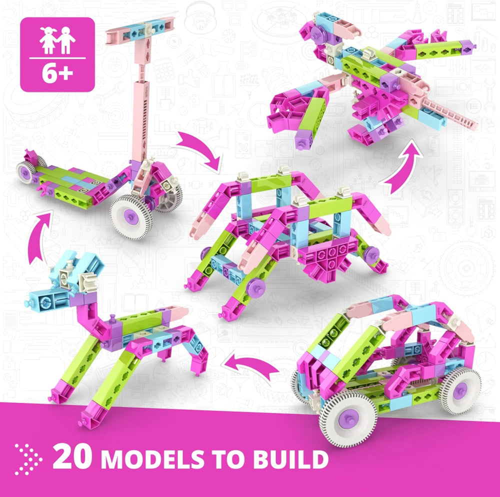 Juego De Construcción Modelos 20 En 1