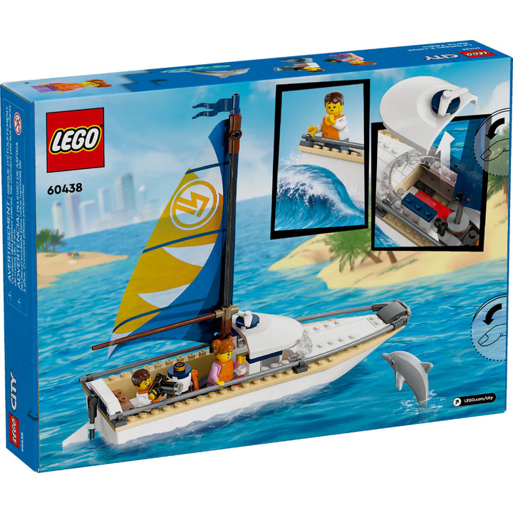 Lego Set Construcción Barco Velero 102 Piezas Niños