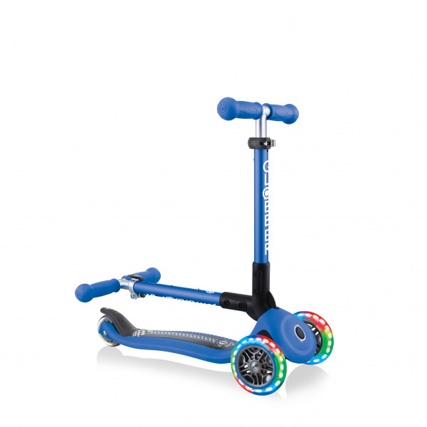 Patineta Con Luces Globber junior Para Niños