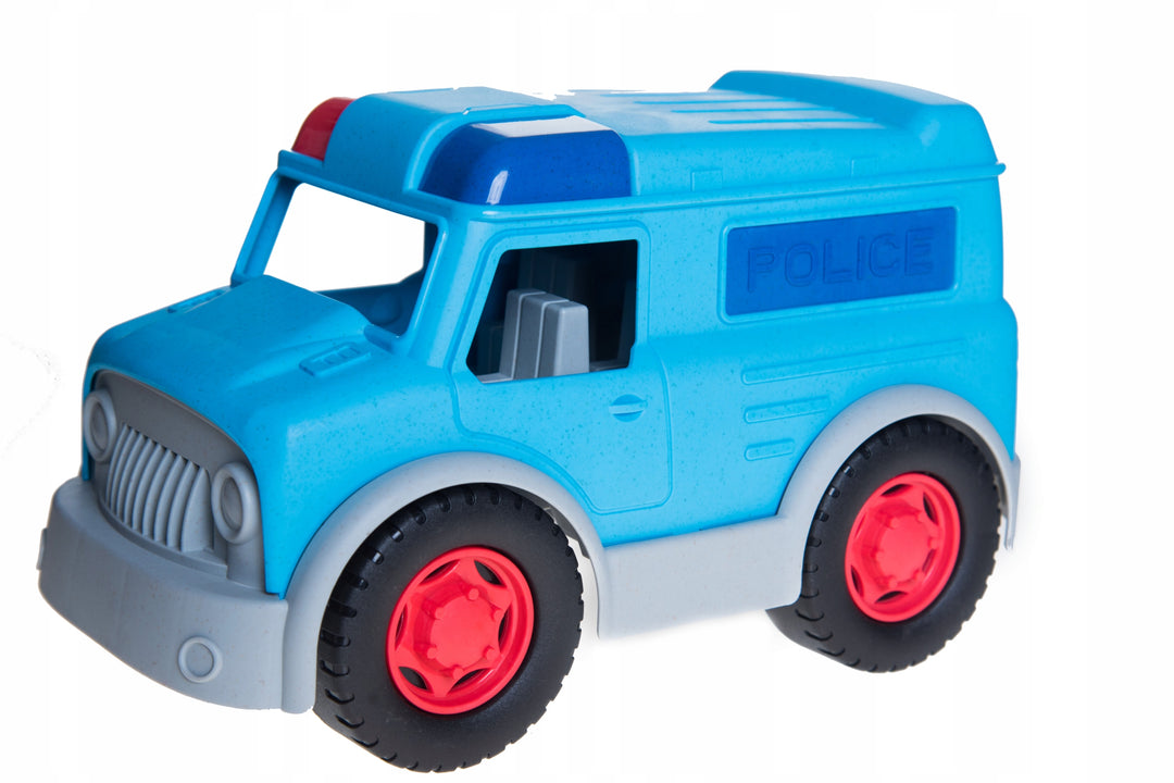 Juego Carro De Policía De Empuje Para Niños