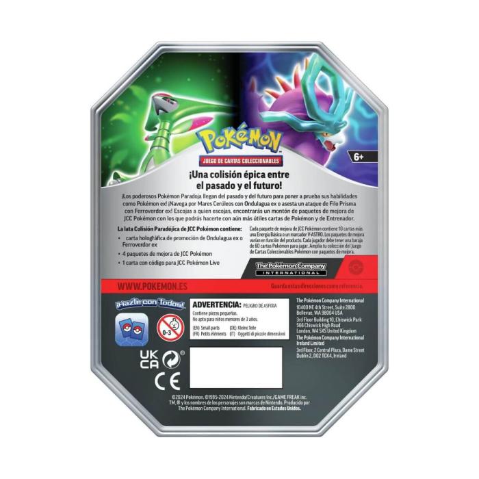 Pokémon Jcc Colisión Paradójica Ferroverdor