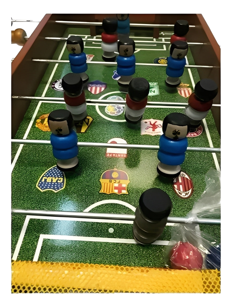 Juego Futbolín De Mesa De Madera para Niños