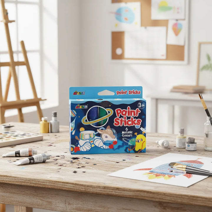 Set Marcadores Lavables metálicos para Niños