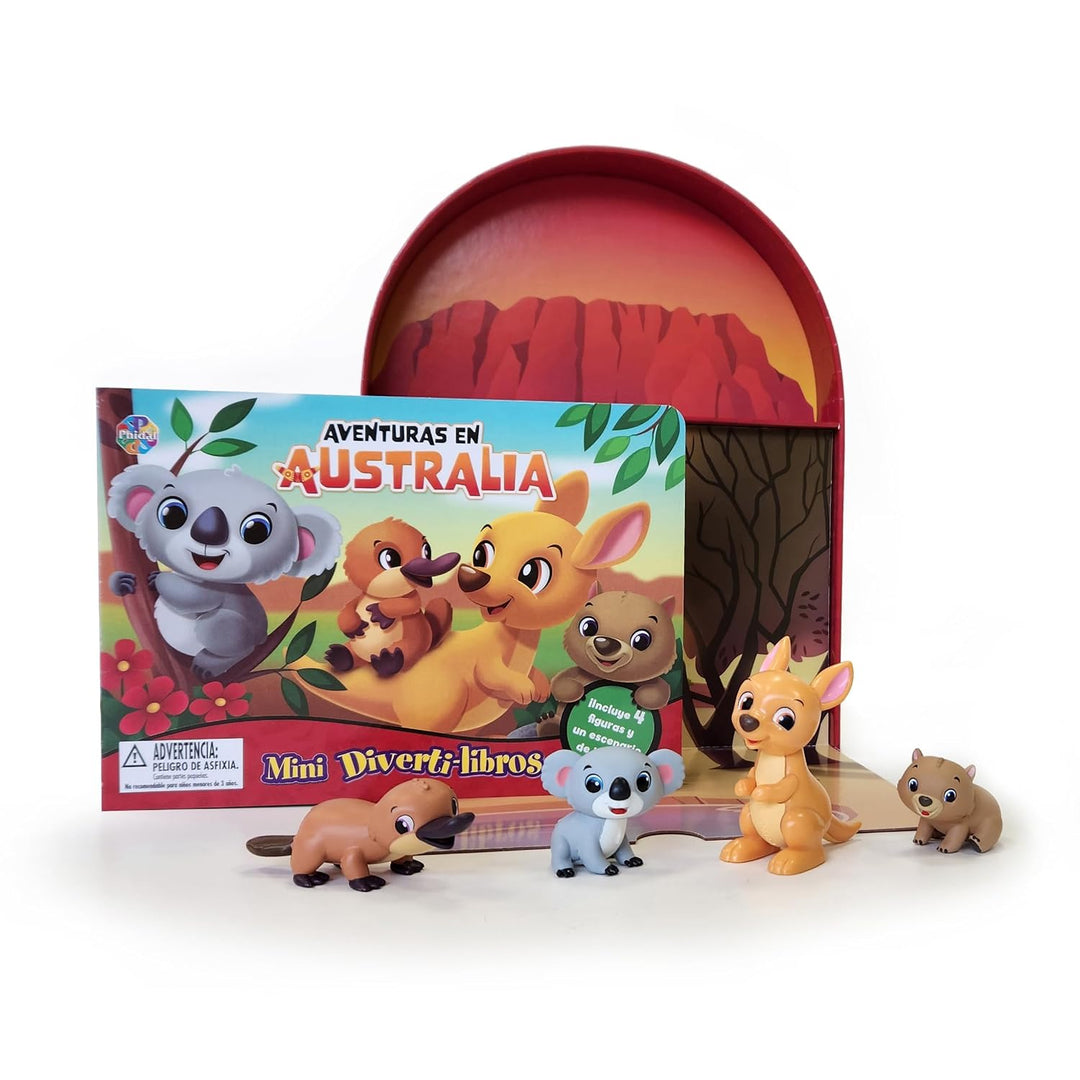 Libro Mini Divertilibros Australia Para Niños
