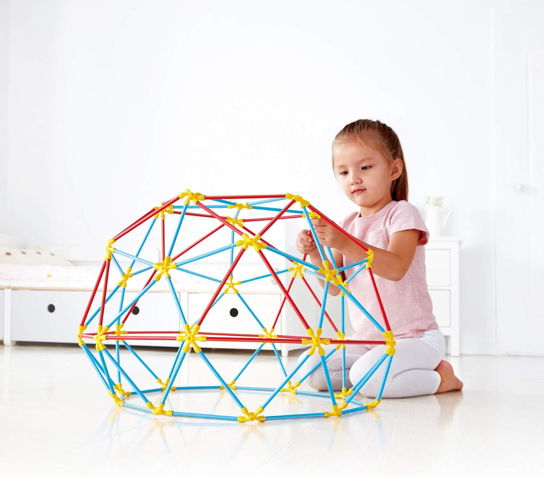 Juego Estructuras Geodésicas Motricidad Niños