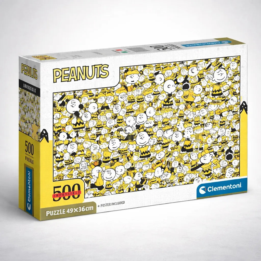 Rompecabezas 500 Piezas Charlie Brown Clementoni Adultos