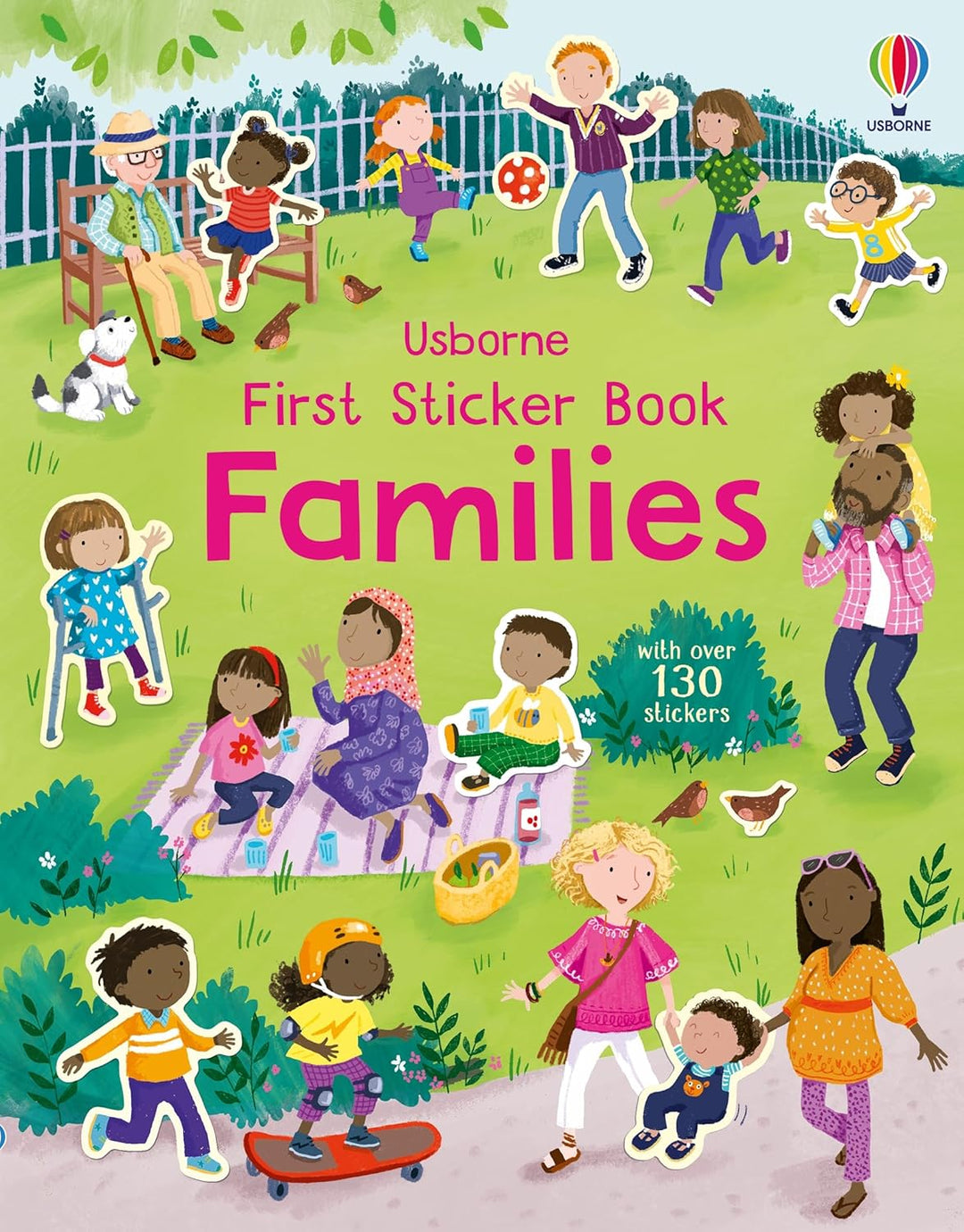 Libro Didáctico Primer Libro Pegatinas Familias Para Niños