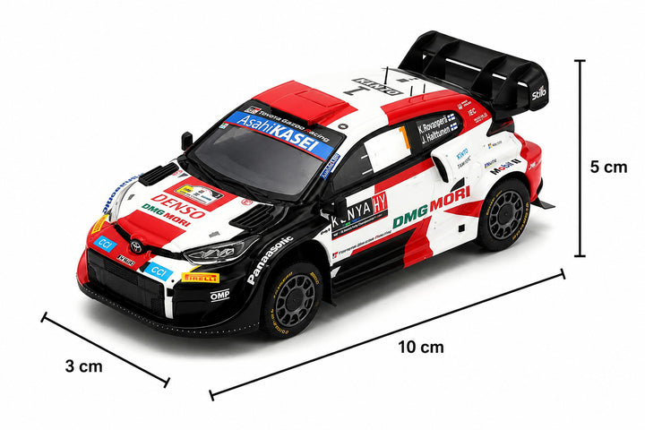 Carro Escala Bburago 1/43 Toyota Gr Yaris Rally1 Hybrid Wrc