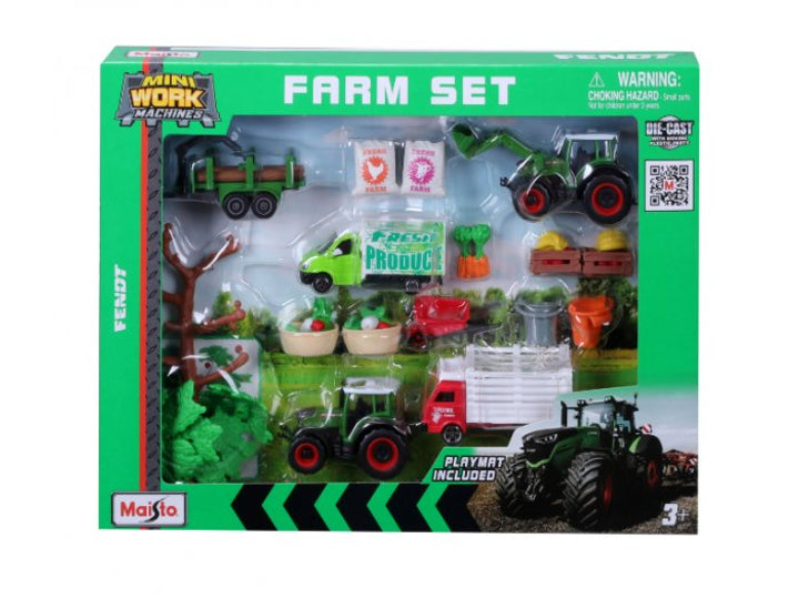 Juguete Set De Granja Con Tractor Para Niños