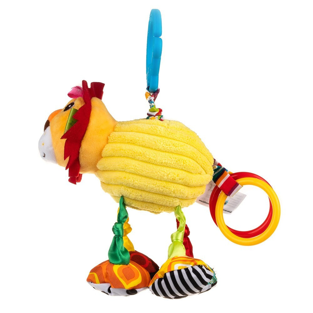 Juguete Bebe Peluche león Sensorial Mordedor