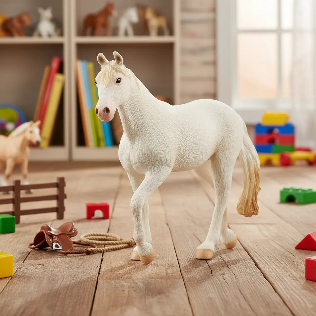 Figura Yegua Camarillo Pintada A Mano Schleich