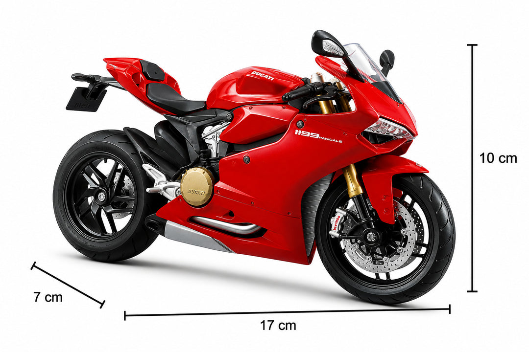 Moto Armable Escala 1/12 Maisto Ducati 1199 Panigale Rojo