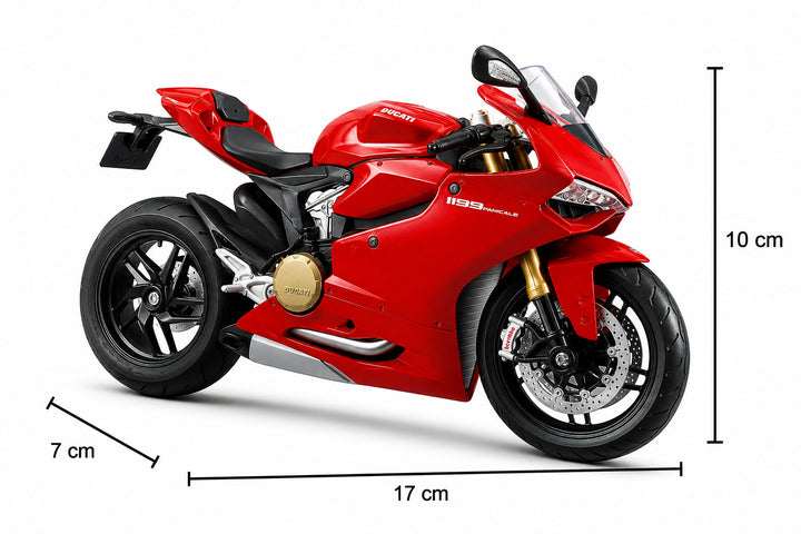 Moto Armable Escala 1/12 Maisto Ducati 1199 Panigale Rojo