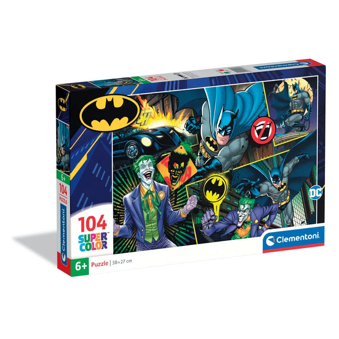 Rompecabezas 104 Piezas Batman Clementoni Para Niños