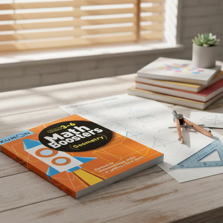 Libro Kumon Problemas Matematicos Geometria En Ingles