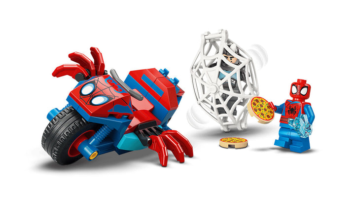 Juego Construcción Marvel Spidey Vs Rhino Moto Lego Original
