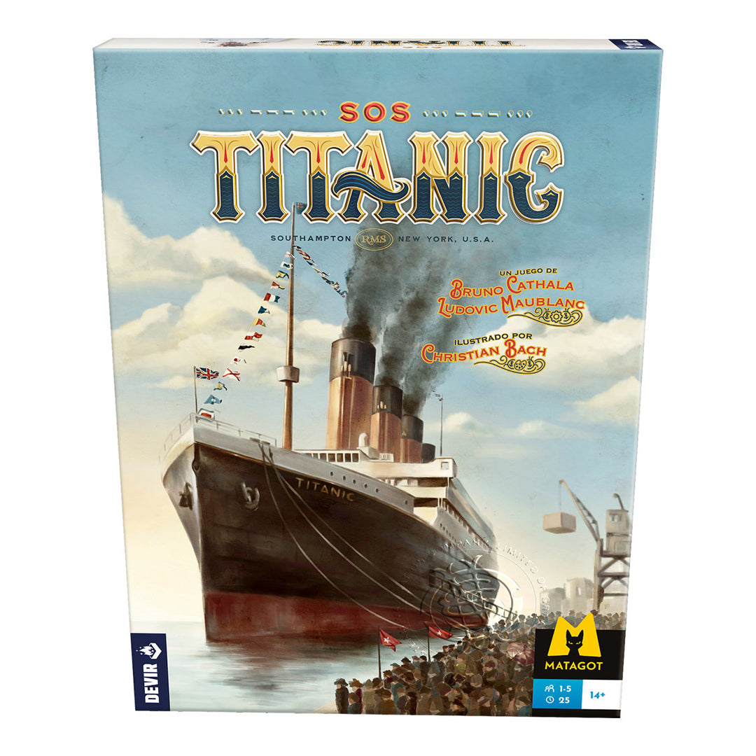 Juego De Mesa Sos Titanic Para Adultos