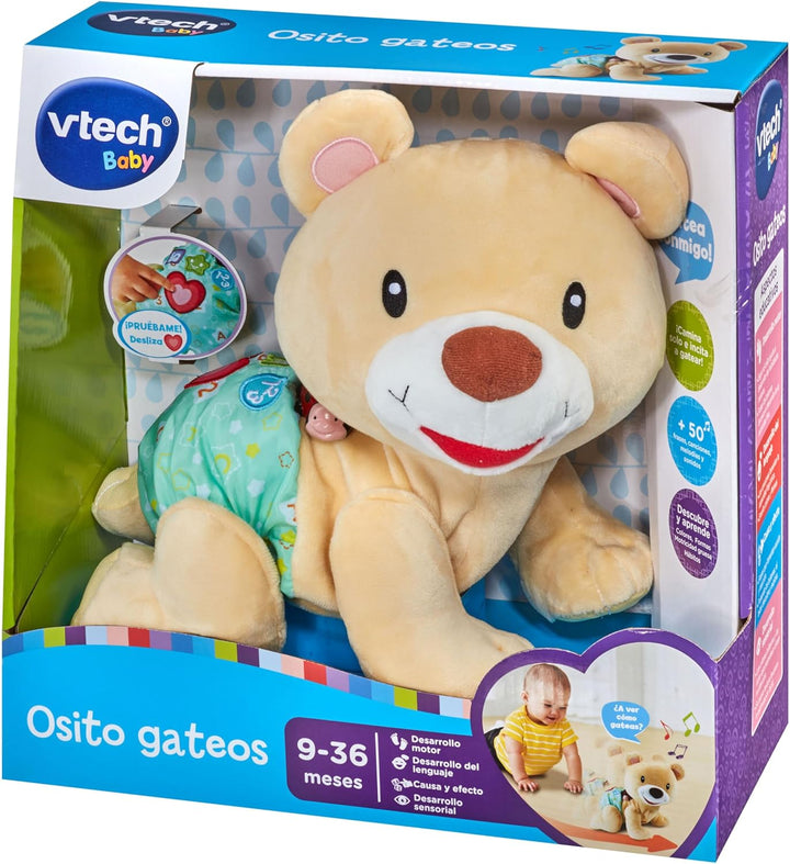 Juguete Interactivo Osito Gateos Para Bebés