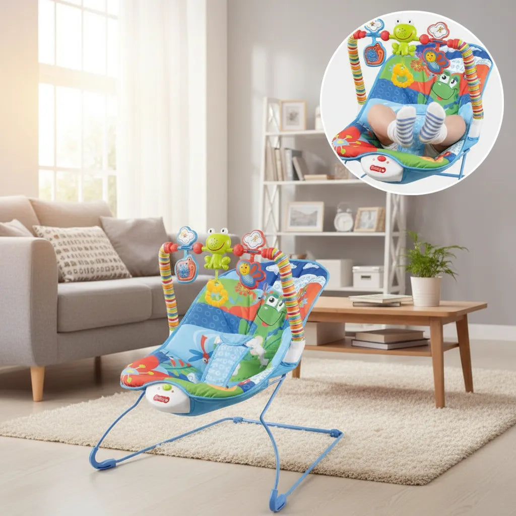 Silla Nido Con Vibración Para Bebes