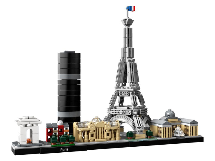 Juego De Construcción Skyline Paris 649 Piezas Para Niños