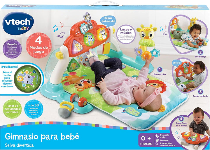 Gimnasio Bebé Selva Con Luces Y Sonidos