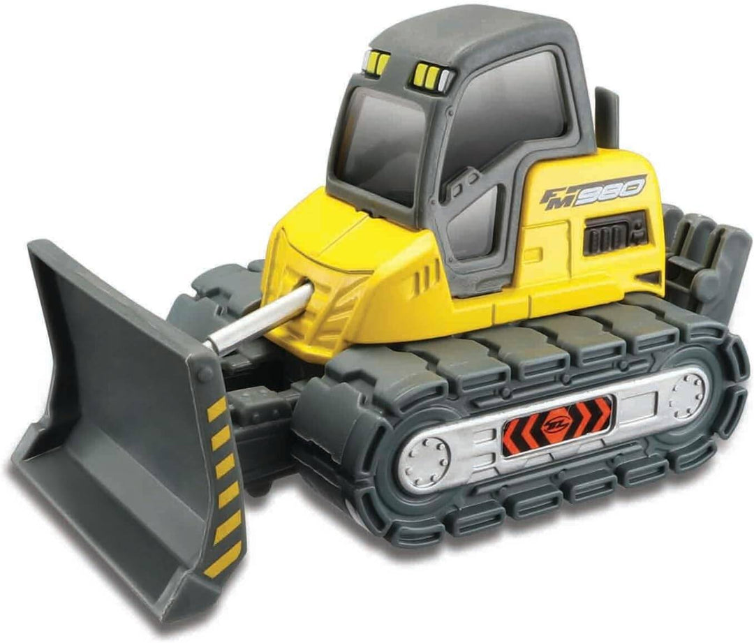 Carro A Escala Bulldozer Street Loader Maisto