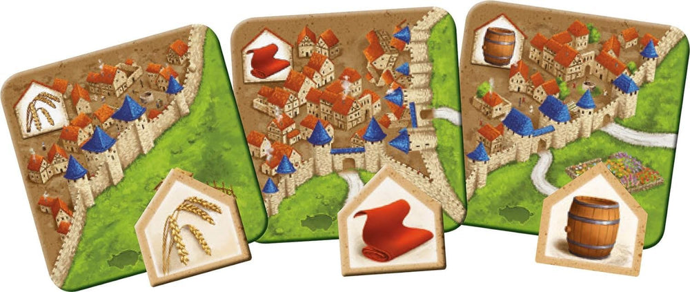 Juego Carcassonne Constructores Y Comerciante