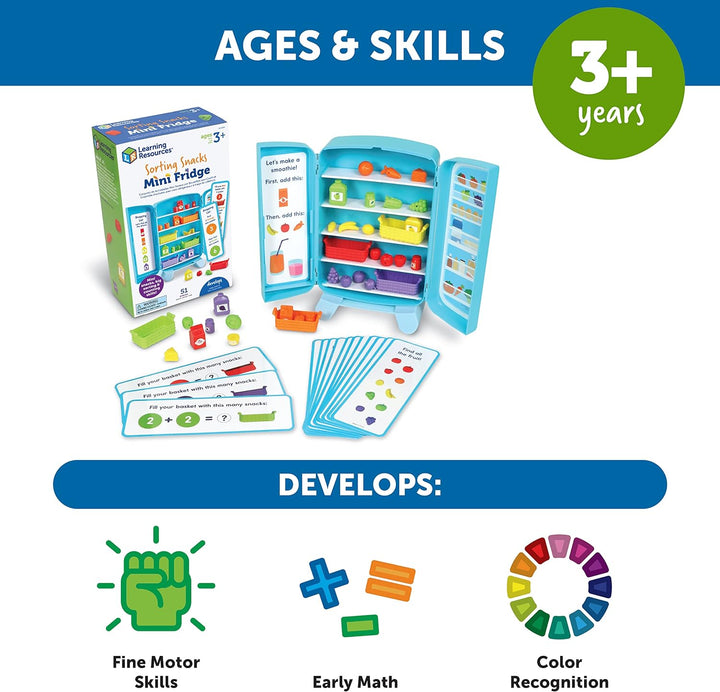 Juego Mini Nevera Clasificación Para Niños