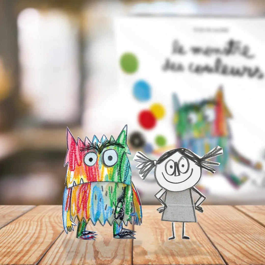 Juego De Mesa El Monstruo De Colores Para Niños Familia