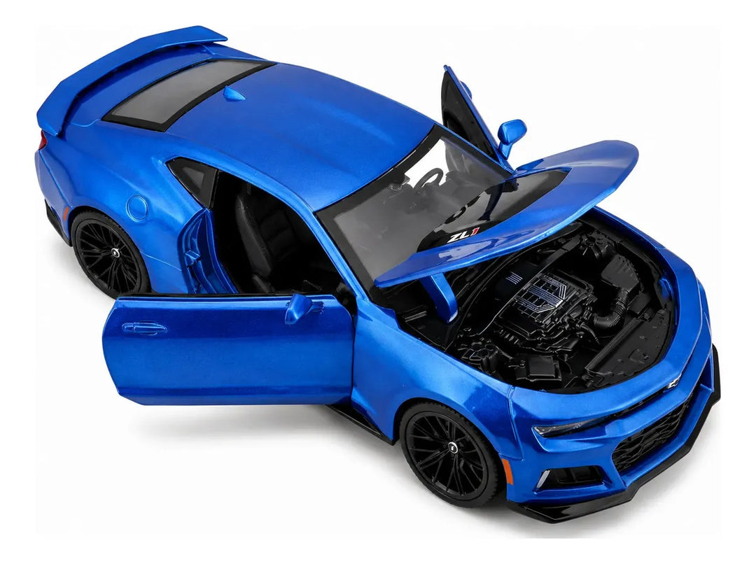 Carro 1:24 Se 2017 Chevrolet Camaro Zl Azul