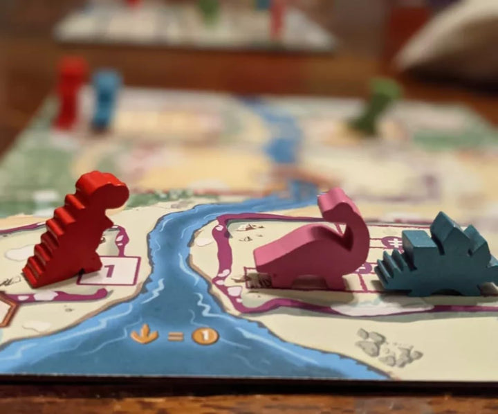 Juego De Mesa Draftosaurus Para Niños Familiar