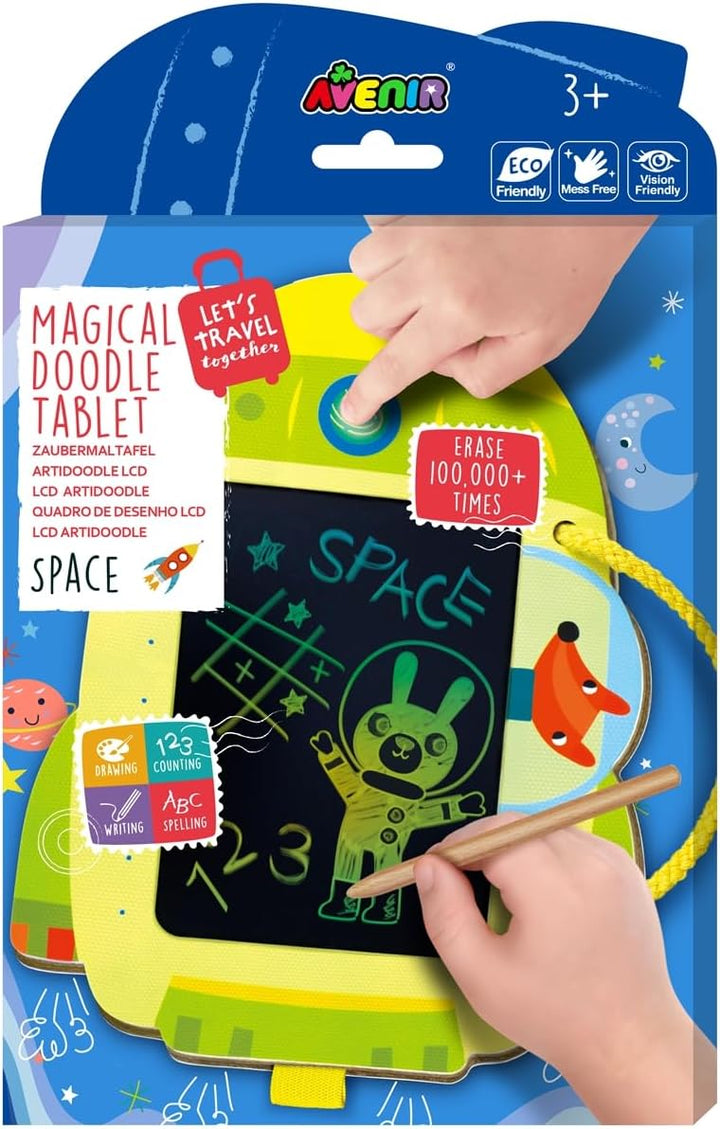 Juego Didáctico Pizarra Mágica Cohete Para Niños