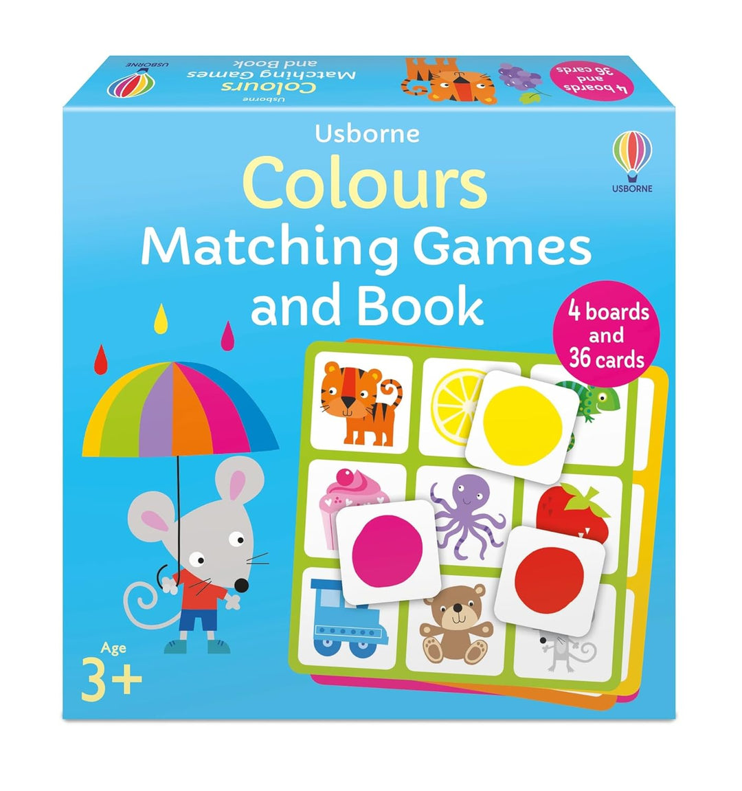 Juego Y Libro Didáctico Para Combinar Colores Para Niños