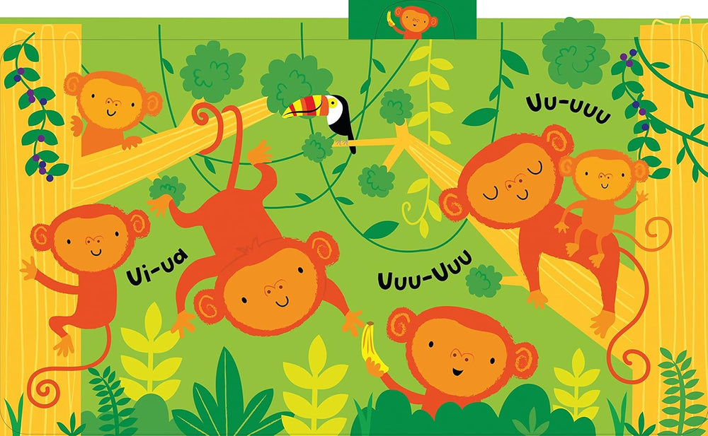 Libro Didáctico Mi Primer Libro De Sonidos La Selva Niños