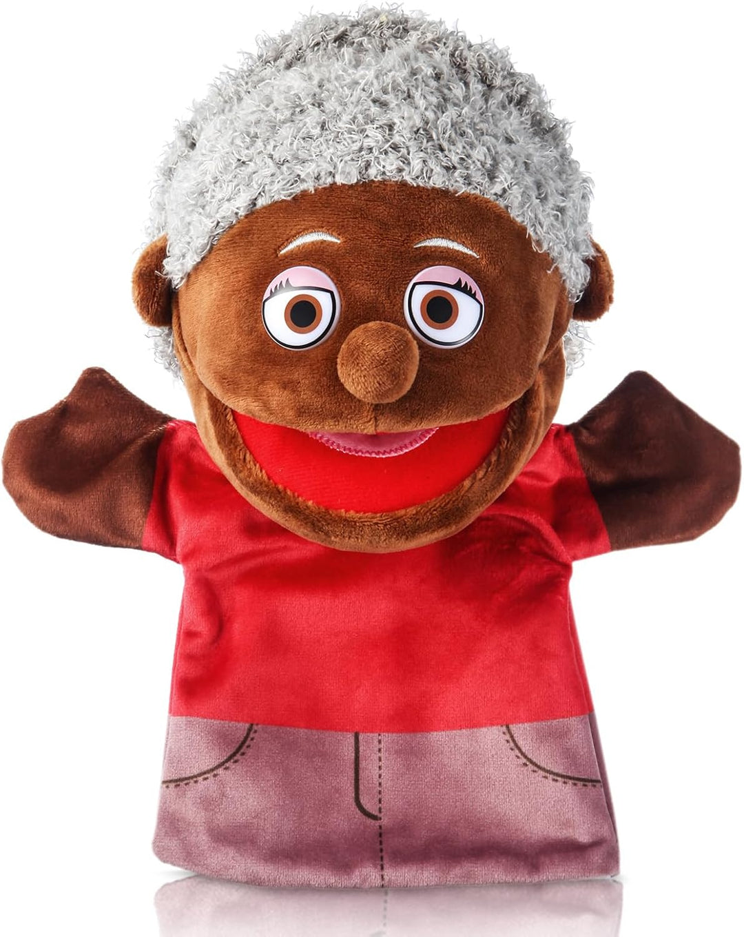 Juguete Didáctico Títere Marioneta Abuela Para Niños