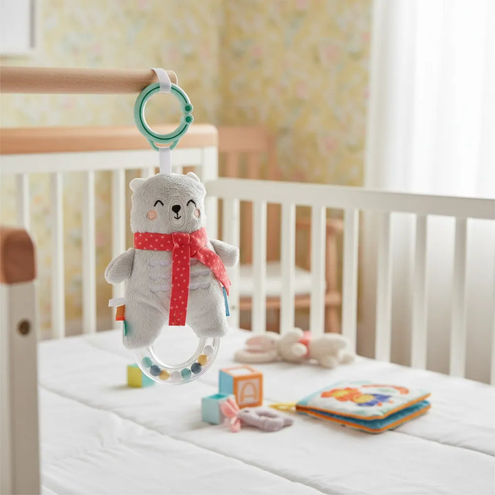 Osito Sensorial Sonajero Para Bebe