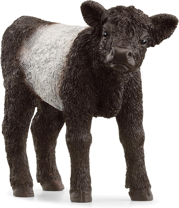 Figura Ternero Galloway Pintada A Mano Schleich